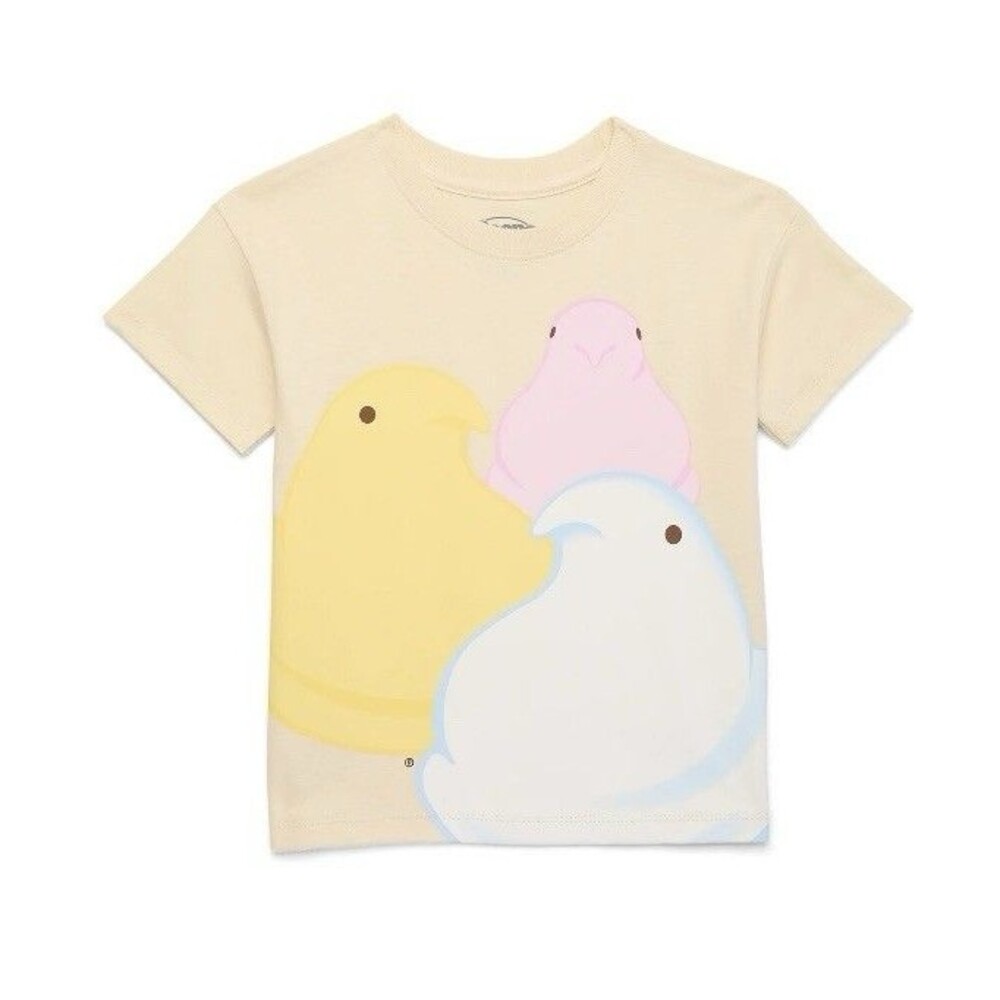 Peeps Toddler Girls Cotton Graphic Tee, Size 4T